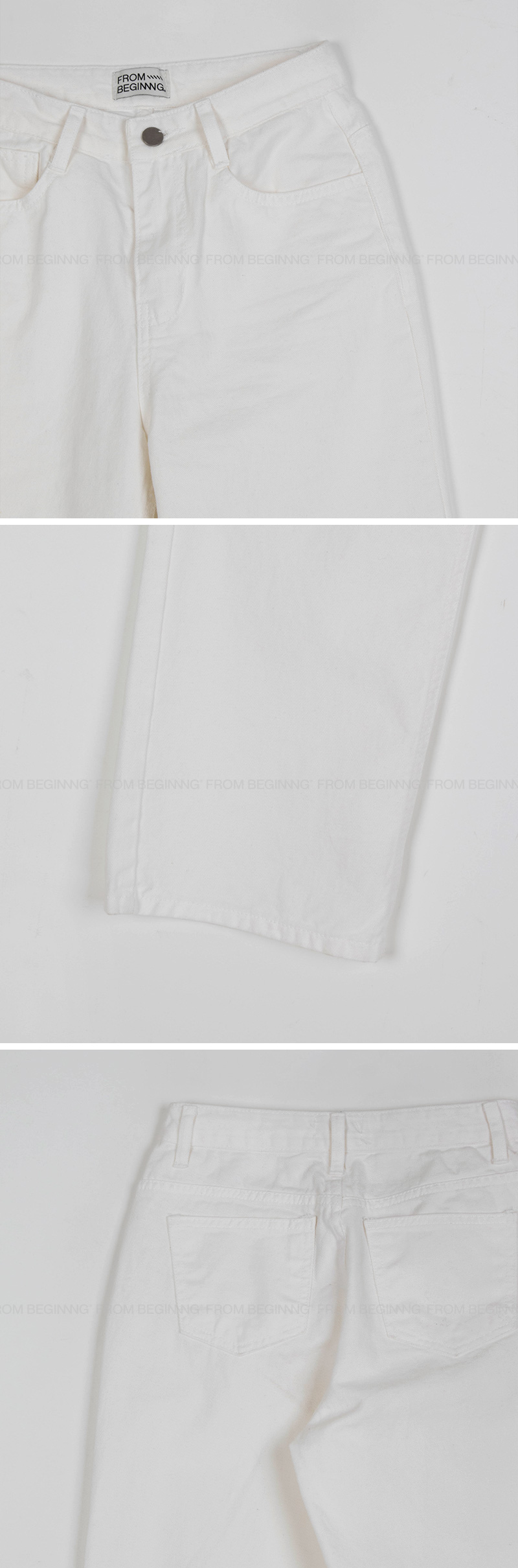 [1천장돌파][MADE]하이와이드 코튼팬츠 (2color) (바지 와이드바지 부츠컷 일자핏팬츠 세미와이드) 상세 이미지 123