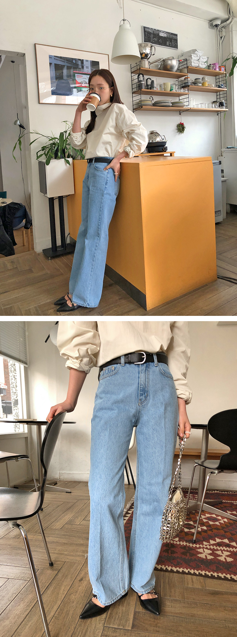 [단독] [3만장돌파][MADE]스토리 세미부츠컷데님팬츠(롱VER추가) (4color) 데님 데님팬츠 청바지 바지 부츠컷 부츠컷데님 세미부츠컷 세미부츠컷데님 여름바지 연청바지 상세 이미지 21