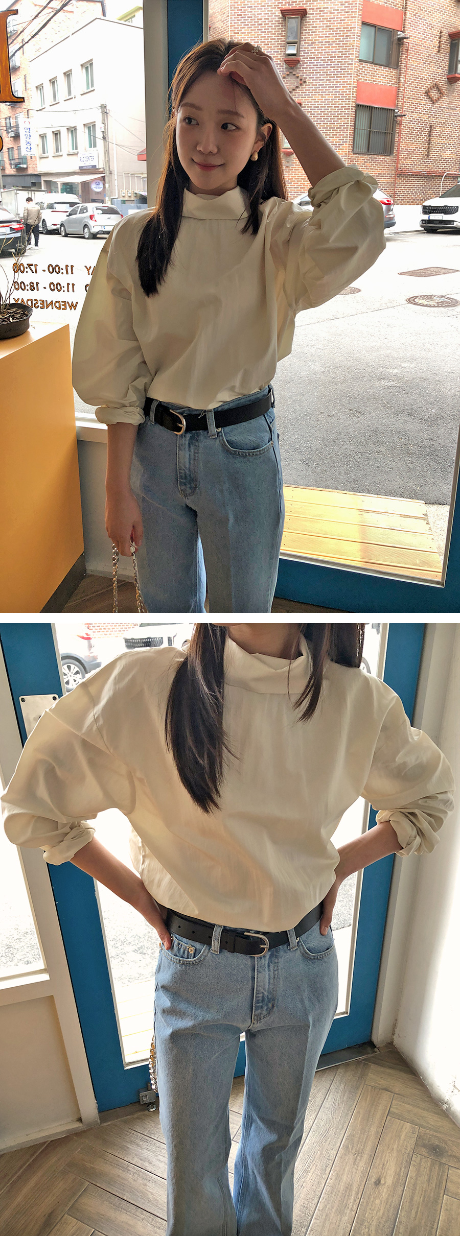 [단독] [3만장돌파][MADE]스토리 세미부츠컷데님팬츠(롱VER추가) (4color) 데님 데님팬츠 청바지 바지 부츠컷 부츠컷데님 세미부츠컷 세미부츠컷데님 여름바지 연청바지 상세 이미지 27