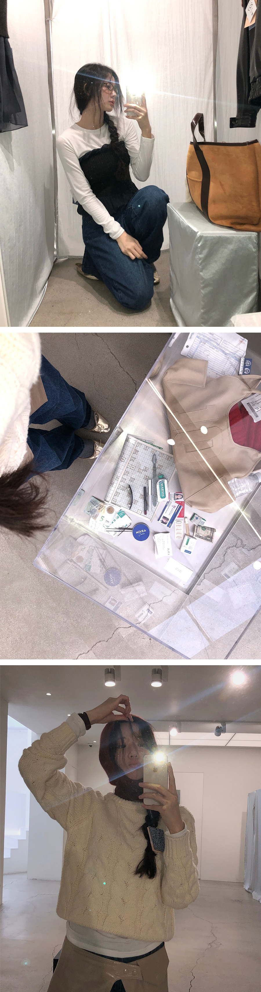 오디너리 기모 라운드 티 (7color) (간절기 얇은기모 기모티셔츠 기본티 긴팔 긴팔기본티 긴팔이너티 긴팔티 긴팔티셔츠 레이어드티 이너 이너티 티셔츠 히트텍 레이어드 봄) 상세 이미지 15