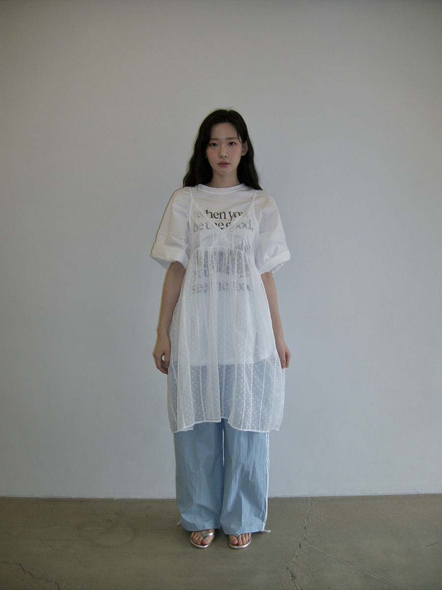 시몬 밴딩 투웨이 트랙 팬츠 (6color) (여름바지 바지 와이드팬츠 휴양지룩 휴양지 살안타템 출근룩 밴딩팬츠 여름 여름옷) 상세 이미지 6