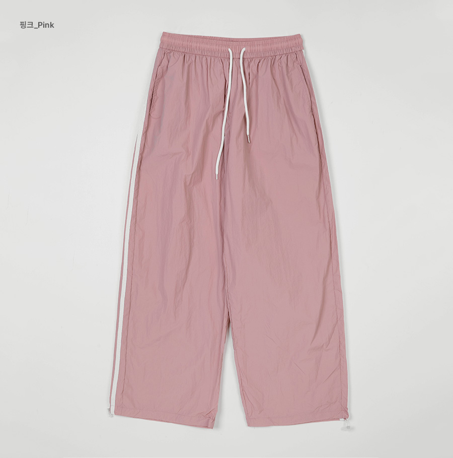 시몬 밴딩 투웨이 트랙 팬츠 (6color) (여름바지 바지 와이드팬츠 휴양지룩 휴양지 살안타템 출근룩 밴딩팬츠 여름 여름옷) 상세 이미지 35