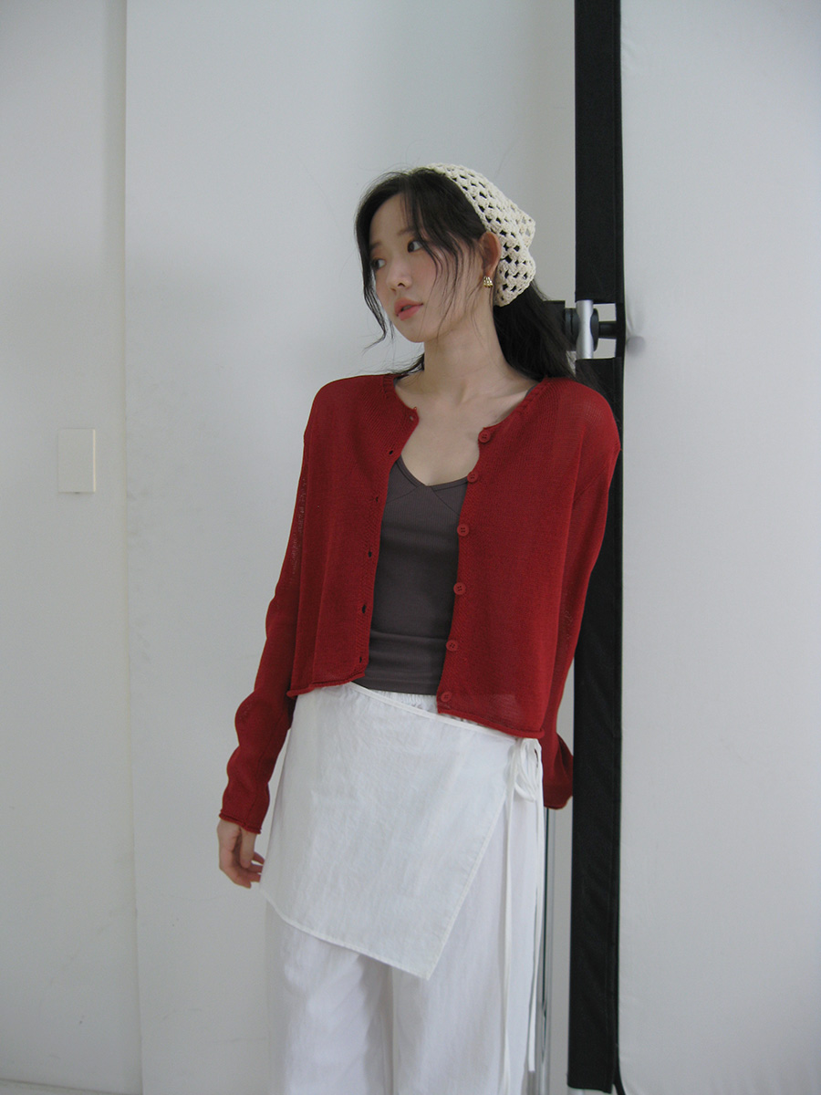 크로셰 헤어커치프 (3color) 상세 이미지 4