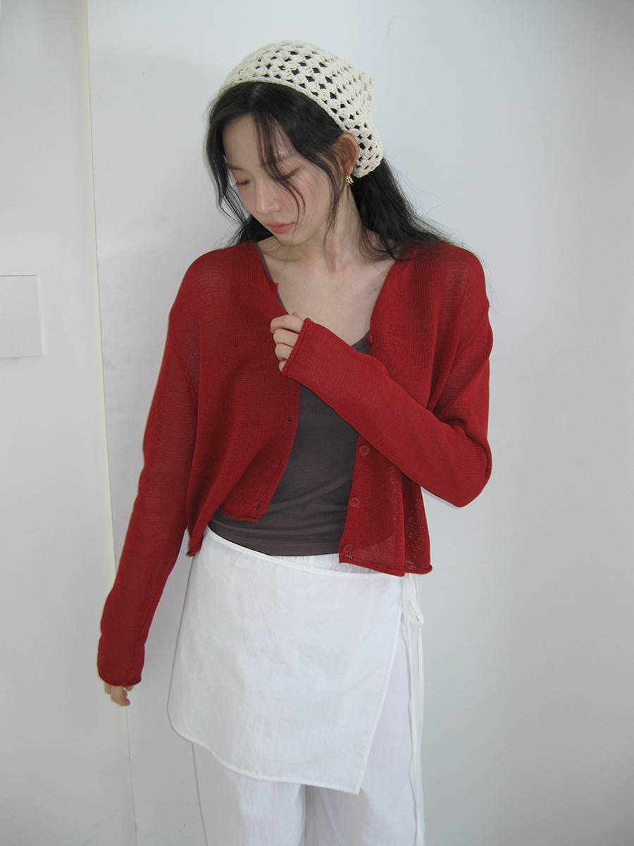 크로셰 헤어커치프 (3color) 상세 이미지 6