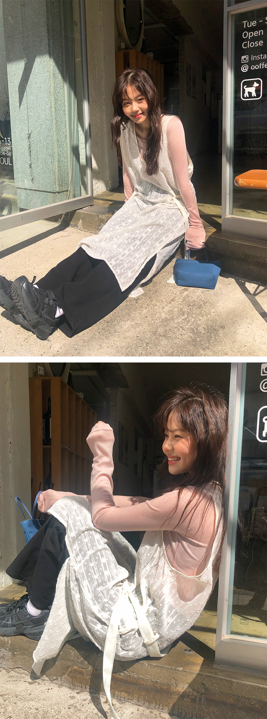 [1천장돌파][MADE]하이와이드 코튼팬츠 (2color) (바지 와이드바지 부츠컷 일자핏팬츠 세미와이드) 상세 이미지 98