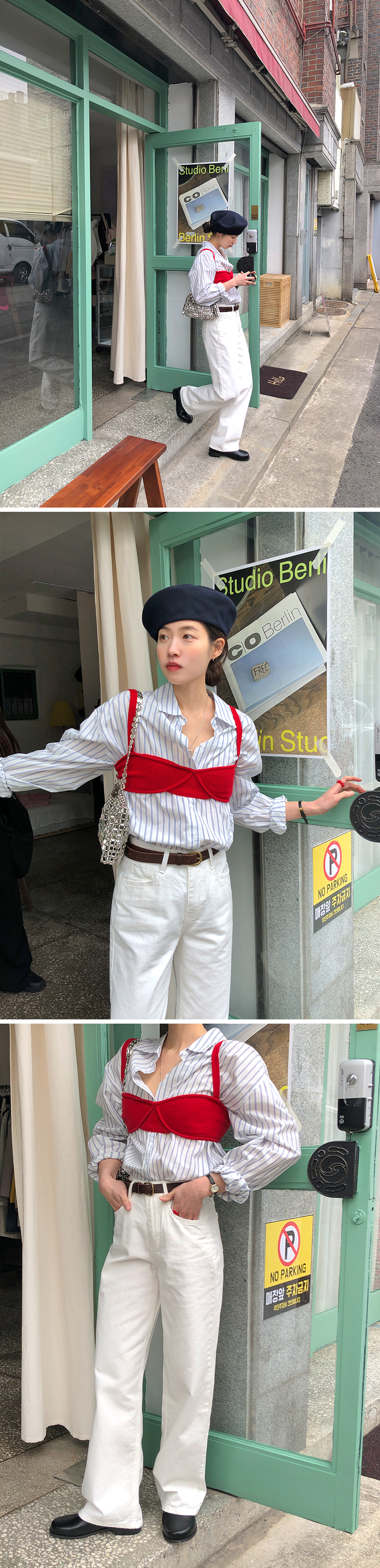 [1천장돌파][MADE]하이와이드 코튼팬츠 (2color) (바지 와이드바지 부츠컷 일자핏팬츠 세미와이드) 상세 이미지 76