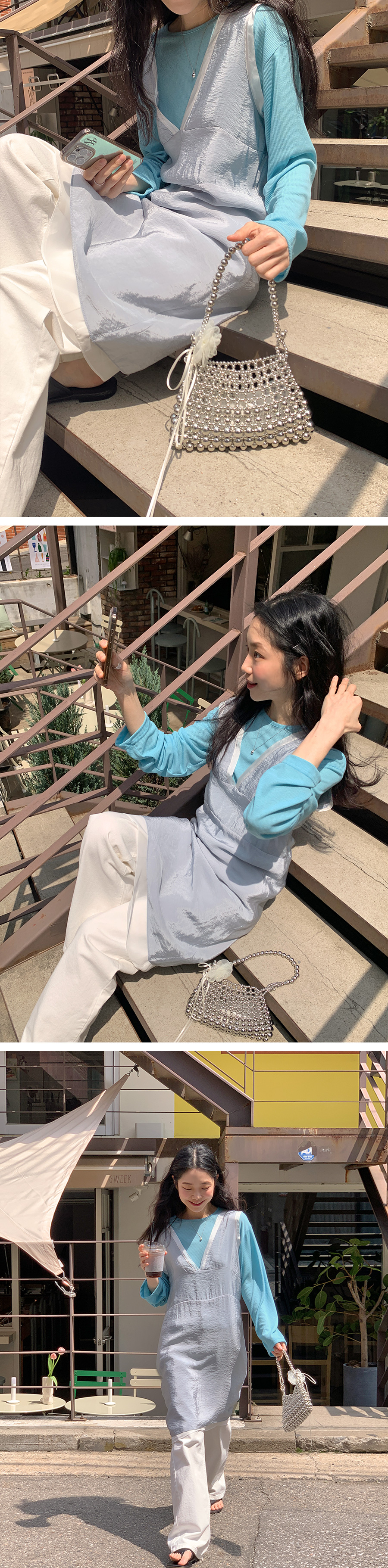 [1천장돌파][MADE]하이와이드 코튼팬츠 (2color) (바지 와이드바지 부츠컷 일자핏팬츠 세미와이드) 상세 이미지 86