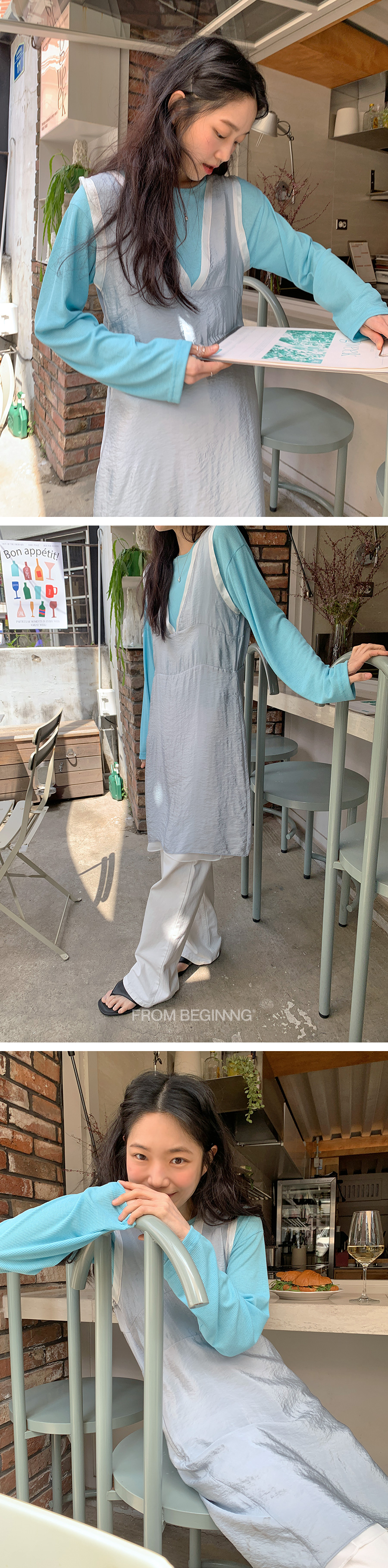 [1천장돌파][MADE]하이와이드 코튼팬츠 (2color) (바지 와이드바지 부츠컷 일자핏팬츠 세미와이드) 상세 이미지 87