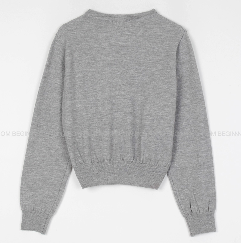 라운드 커버버튼 니트 가디건 (4color)(가디건,니트가디건,라운드가디건,올리브가디건) 상세 이미지 19