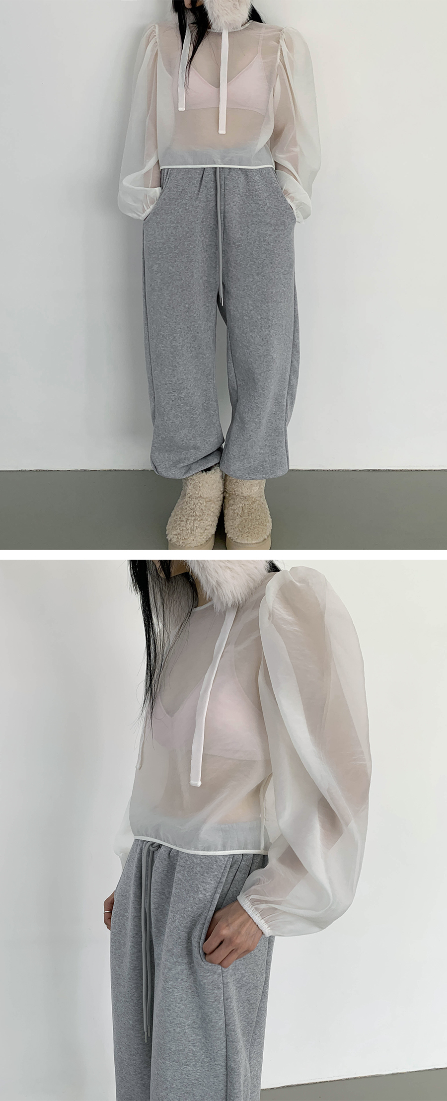 [단독] 포키 기모 밴딩 조거 팬츠 (3color)겨울바지 기모 기모바지 기모조거 기모조거팬츠 기모트레이닝 기모트레이닝팬츠 기모팬츠 바지 밴딩팬츠 조거 조거팬츠 트레이닝팬츠 상세 이미지 17