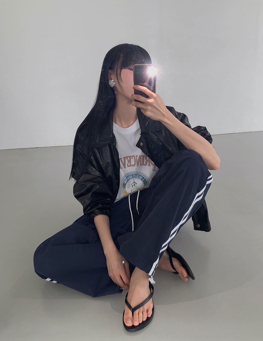 시몬 밴딩 투웨이 트랙 팬츠 (6color) (여름바지 바지 와이드팬츠 휴양지룩 휴양지 살안타템 출근룩 밴딩팬츠 여름 여름옷) 상세 이미지 22