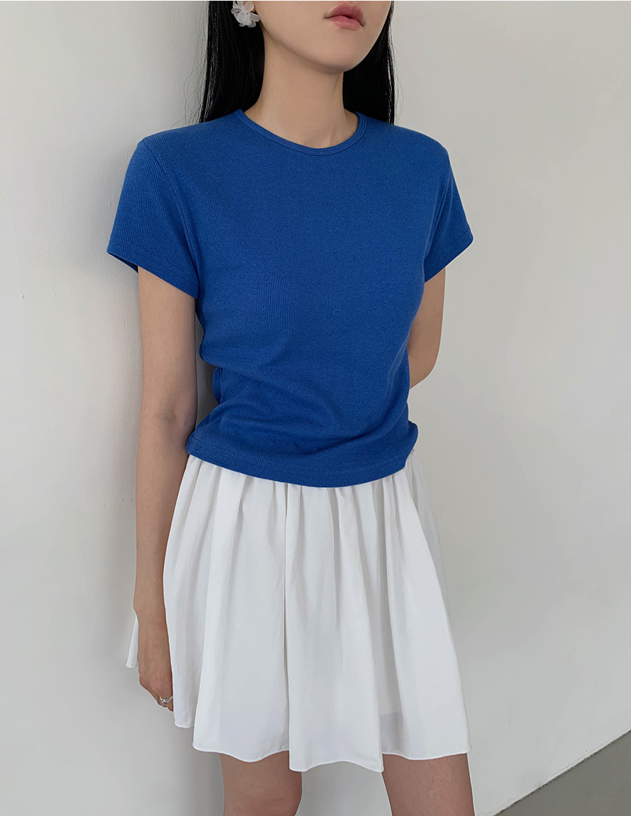 [4천장돌파][MADE]베이스 골지슬림티(컬러추가)(6color) 상세 이미지 17