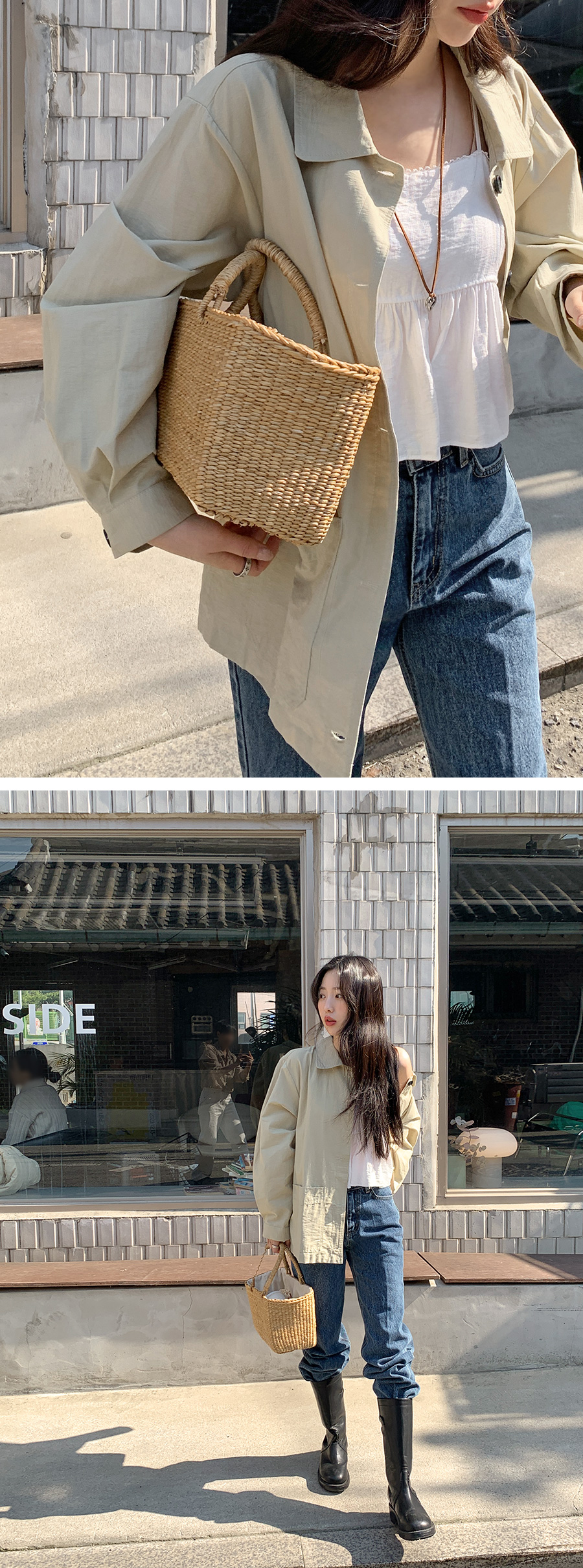 [단독] [3만장돌파][MADE]스토리 세미부츠컷데님팬츠(롱VER추가) (4color) 데님 데님팬츠 청바지 바지 부츠컷 부츠컷데님 세미부츠컷 세미부츠컷데님 여름바지 연청바지 상세 이미지 57