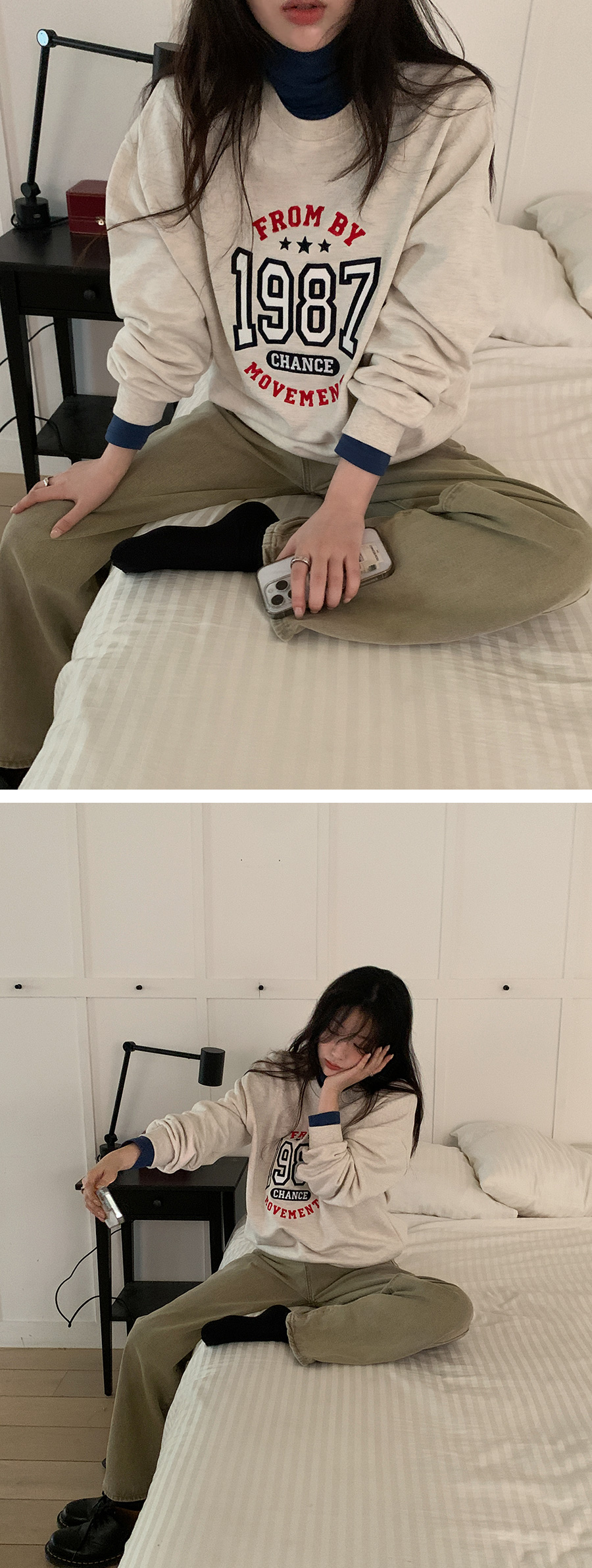 [MADE]소프트 기모폴라티(슬림VER.) (6color) 기모티셔츠 기본티 긴팔이너티 레이어드티 목티 목폴라티 이너목폴라 이너티 폴라 폴라티 겨울하객룩 레이어드 목폴라 하객룩 상세 이미지 20