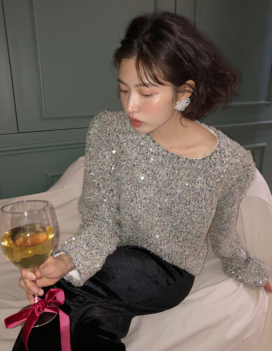 프롬비기닝 - 로나 플라워진주귀걸이