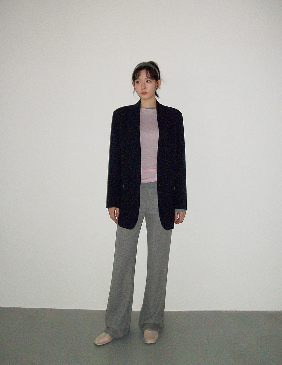 골지 랩 스커트 밴딩팬츠 (2color) (레이어드 바지 와이드팬츠 스커트팬츠 팬츠 밴딩팬츠 랩스커트팬츠 여리핏 레이어드팬츠 레이어드치마바지) 상세 이미지 11