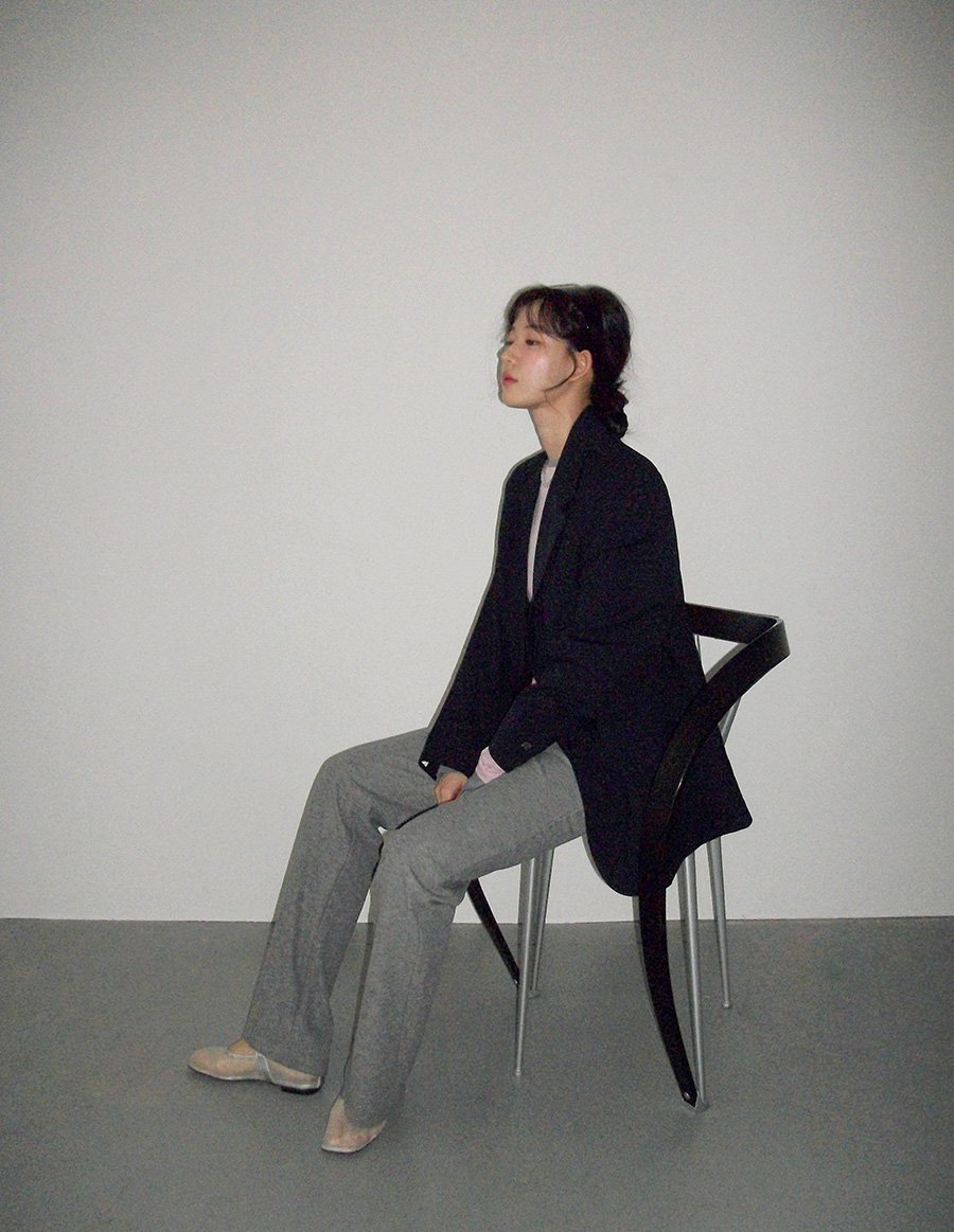 골지 랩 스커트 밴딩팬츠 (2color) (레이어드 바지 와이드팬츠 스커트팬츠 팬츠 밴딩팬츠 랩스커트팬츠 여리핏 레이어드팬츠 레이어드치마바지) 상세 이미지 13