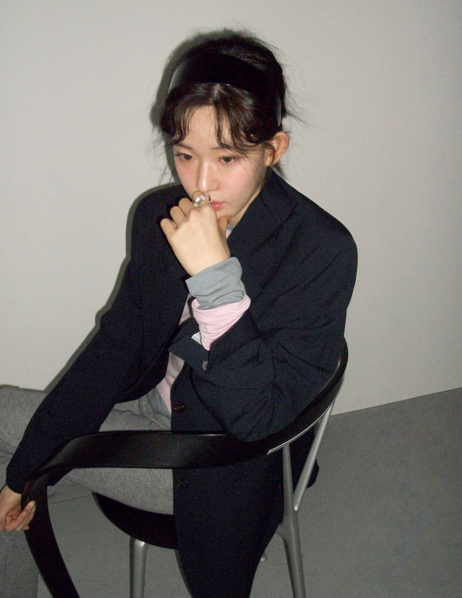 골지 랩 스커트 밴딩팬츠 (2color) (레이어드 바지 와이드팬츠 스커트팬츠 팬츠 밴딩팬츠 랩스커트팬츠 여리핏 레이어드팬츠 레이어드치마바지) 상세 이미지 14