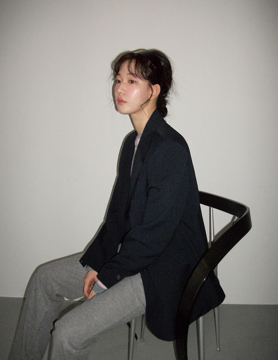 골지 랩 스커트 밴딩팬츠 (2color) (레이어드 바지 와이드팬츠 스커트팬츠 팬츠 밴딩팬츠 랩스커트팬츠 여리핏 레이어드팬츠 레이어드치마바지) 상세 이미지 16