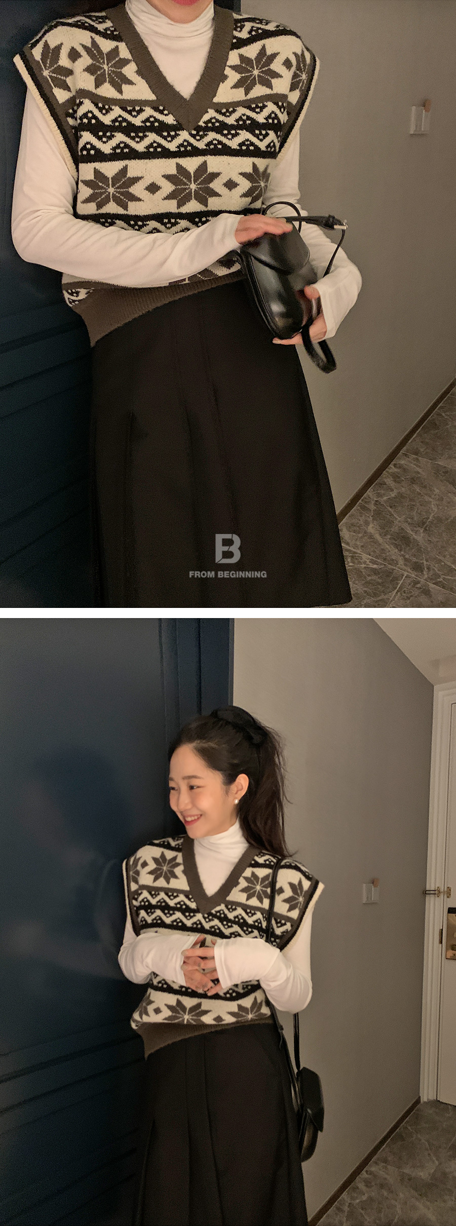 [MADE]소프트 기모폴라티(슬림VER.) (6color) 기모티셔츠 기본티 긴팔이너티 레이어드티 목티 목폴라티 이너목폴라 이너티 폴라 폴라티 겨울하객룩 레이어드 목폴라 하객룩 상세 이미지 43